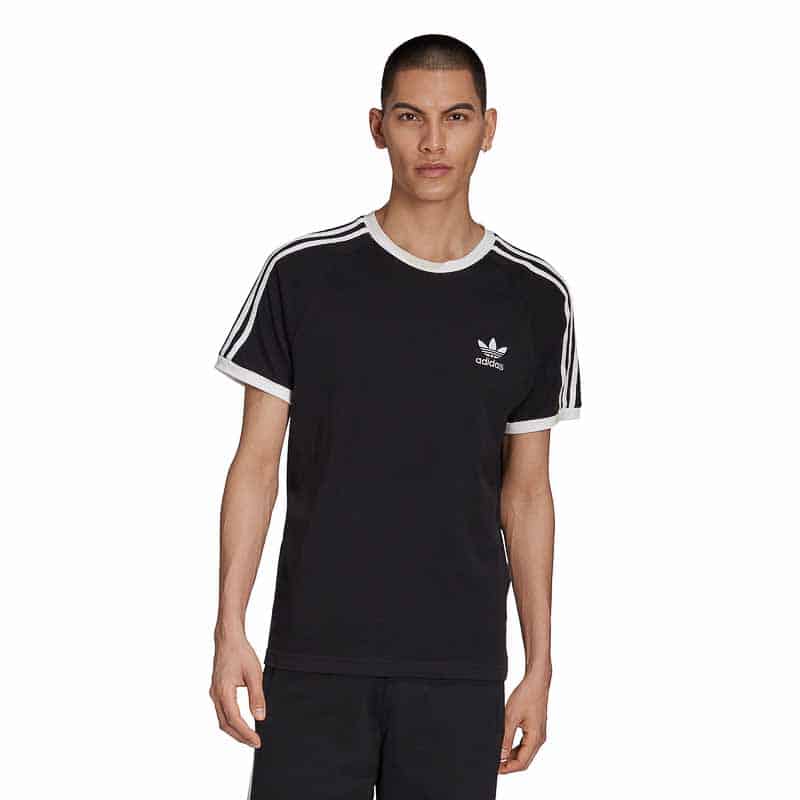 adidas black white shirt